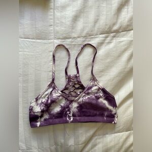 Free People Intimately Purple Tie-Dye Women's Bralette Size XS/S
